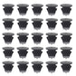 25PCS/Set For Volvo S40 S60 S80 Car Tailgate Boot Lid Trunk Lining Clamp Clips Fastener Retainers OE# 9468278 Car Replacement