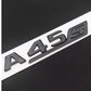 A45 AMG Turbo 4Matic Gloss Black Badge Emblem A Class Mercedes