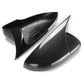 VW Volkswagen Golf 6 MK6 GTI GTD 2009-2013 Car Rearview Side Mirror Cover Wing Cap Exterior Door Case Trim Carbon Fiber Look