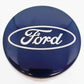 4X Blue or Black Ford Fits Most Models 54mm Alloy Wheel Centre Caps Focus Fiesta Ka Kuga