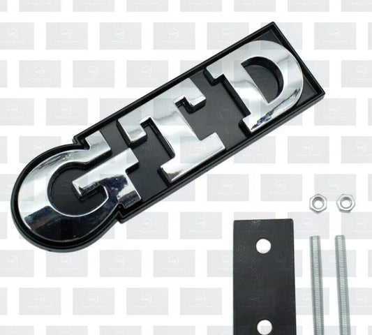 Volkswagen Golf GTD Front Grille Metal Badge Emblem (Select Your Colour)