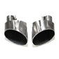 1 Pair Exhaust Tip For Audi A4 A5 A6 A7 Up To RS4 RS5 RS6 RS7 Muffler Tip Tailpipe For Audi Stainless Steel Exhaust Pipe