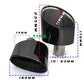 1 Pair Exhaust Tip For Audi A4 A5 A6 A7 Up To RS4 RS5 RS6 RS7 Muffler Tip Tailpipe For Audi Stainless Steel Exhaust Pipe
