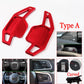 Car Steering Wheel Paddle Extension Shifters Shift Sticker Decoration For Audi Q7 2006 2007 2008 2009 2010 2011 2012 2013 2014