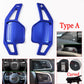 Car Steering Wheel Paddle Extension Shifters Shift Sticker Decoration For Audi Q7 2006 2007 2008 2009 2010 2011 2012 2013 2014