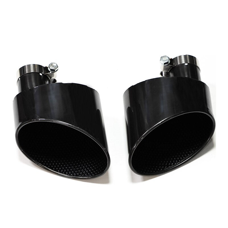 1 Pair Exhaust Tip For Audi A4 A5 A6 A7 Up To RS4 RS5 RS6 RS7