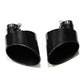 1 Pair Exhaust Tip For Audi A4 A5 A6 A7 Up To RS4 RS5 RS6 RS7 Muffler Tip Tailpipe For Audi Stainless Steel Exhaust Pipe