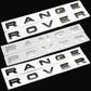Range Rover Lettering Badge Emblem Front Or Rear For Vogue Sport Evoque LR094384 AND  LR052721