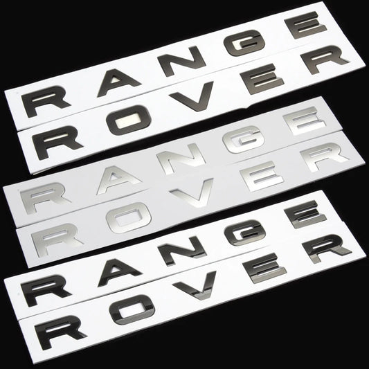 Range Rover Lettering Badge Emblem Front Or Rear For Vogue Sport Evoque LR094384 AND  LR052721