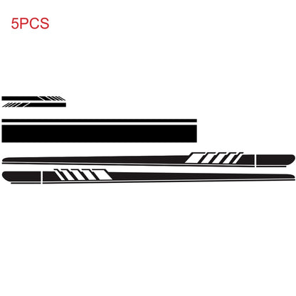 Mercedes Fashion car fringe pattern of general design car stickers decoration waist vinyl hood rearview mirror door accessories