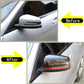 Mercedes Benz A B C E S CLA GLA GLK CLS Class W176 W204 W117 X156 X204 Carbon Fiber Side Door Rearview Mirror Cap Cover Trim