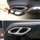 Black sliver Exhaust Tip Muffler Pipe Cover For A Class W176 B class w246 Mercedes Benz W212 W213 W205 X253 C180 C200 tail pipe