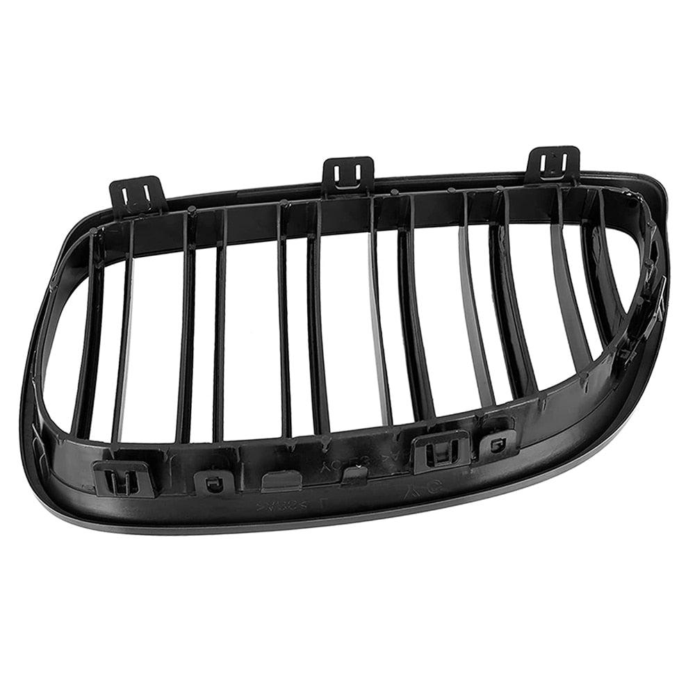 Front Bumper Kidney Grill for BMW E92 E93 M3 2006-2009 Gloss Black Dual Line Grille Car Styling Racing Grilles Replacement Part