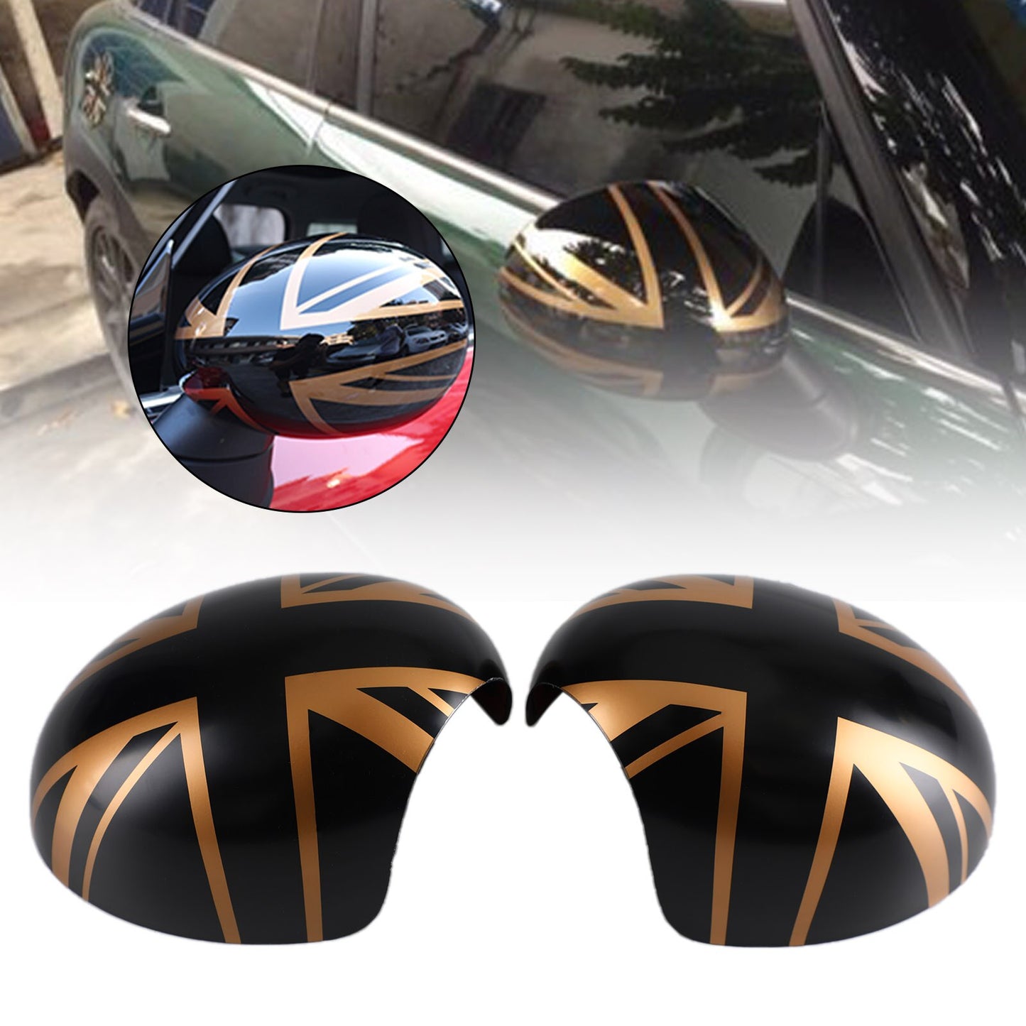 MINI R56 Cooper R56 R55 R57 R58 R60 R61 Car Rearview Side Mirror Cover Cap Electric Power Auto Folding Outside Parts