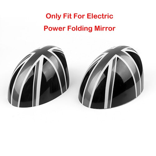 MINI R56 Cooper R56 R55 R57 R58 R60 R61 Car Rearview Side Mirror Cover Cap Electric Power Auto Folding Outside Parts