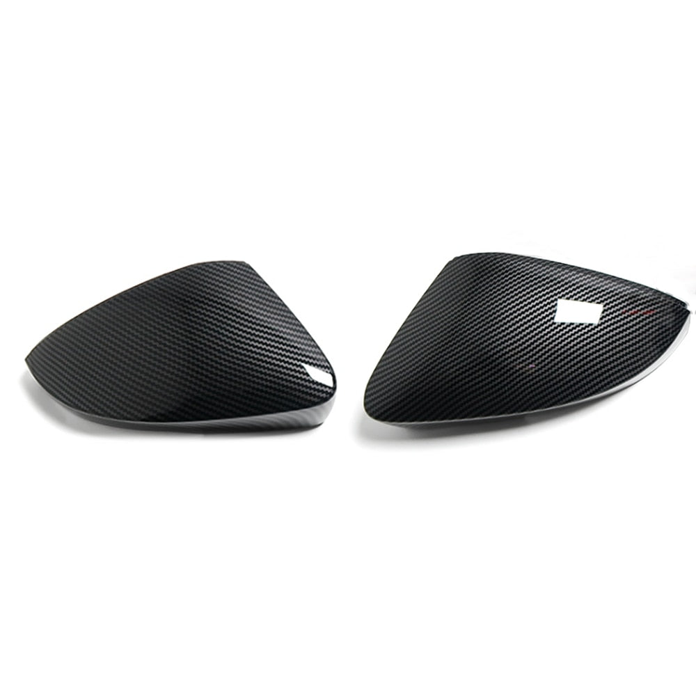 Side Wing Mirror Caps Cover For Skoda Octavia Mk3 A7 5E  Replacement 2014 2015 2016 2017 2018 2019 For VW T-ROC 2017-2019