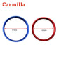 Car Steering Wheel Center Emblem Decoration Rings Stickers Cover for Mercedes Benz GLE CLA GLA W213 W246 W205 C117 Accessories