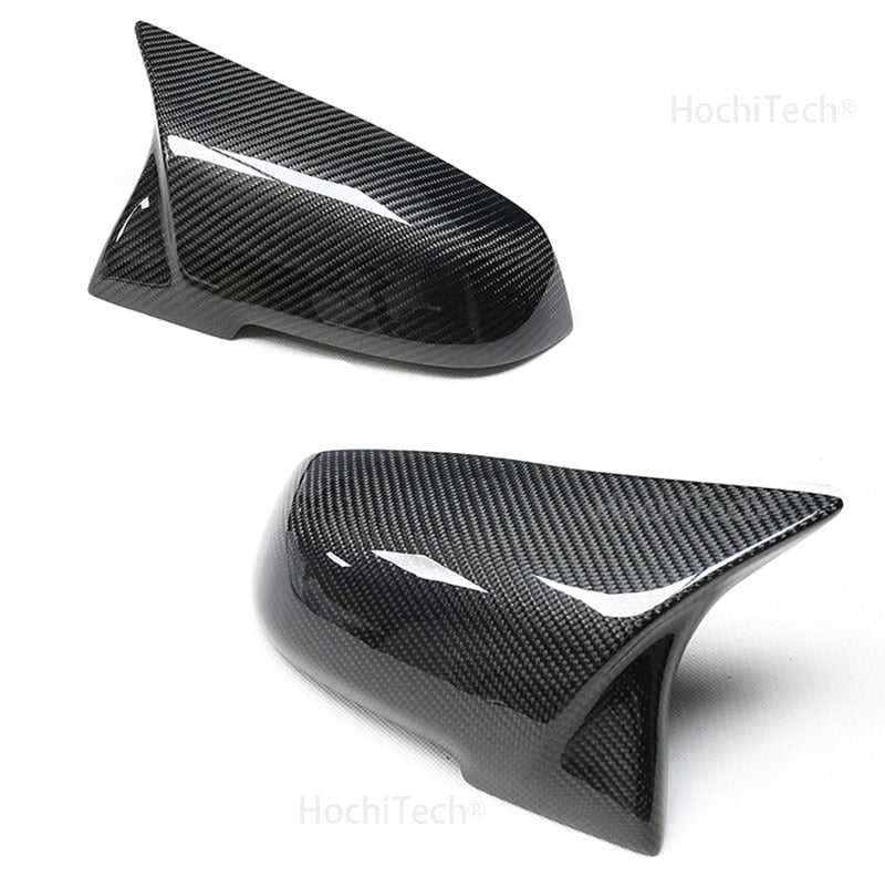 BMW 1 2 3 4 Series F20 F30 F31 F32 F36 2012 - UP 320i 328i 330d 335i M3 M4 Look Replacement style Carbon Fiber Mirror Cover