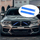 Front Kidney Grille Cover Frame Trim Strips For BMW F20 F21 F22 F23 F30 F31 F32 F33 F44 F45 1 2 3 4 Series M Sport Style Sticker