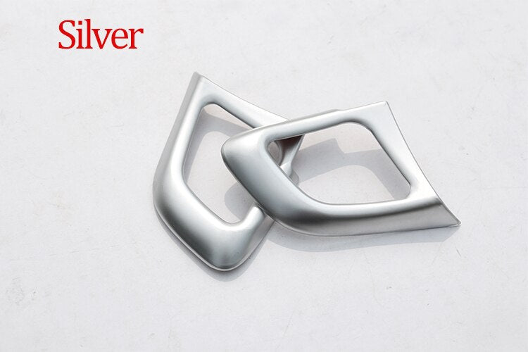 For Land Rover Range Rover Evoque 2011-2017 ABS Chrome Car Styling Steering Wheel Button Frame Cover Trim Accessories