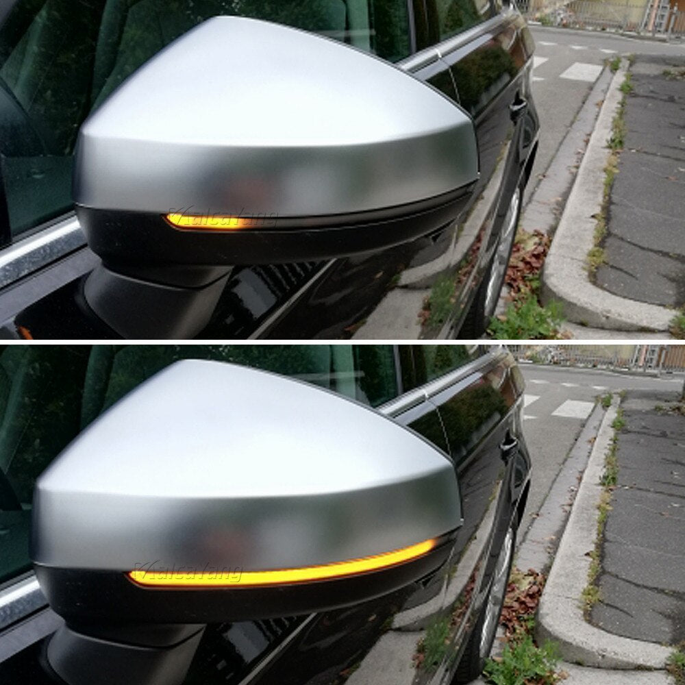 Flowing Flashing Mirror Lamp Dynamic Blinker LED Turn Signal Light For Audi A3 8V S3 RS3 2013 2014 2015 2016 2017-2020