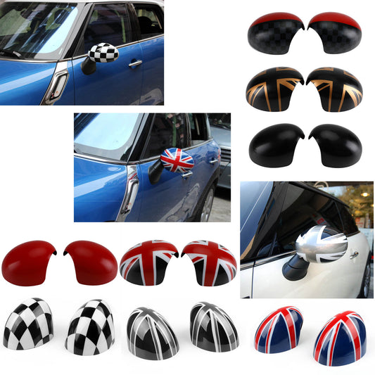 MINI R56 Cooper R56 R55 R57 R58 R60 R61 Car Rearview Side Mirror Cover Cap Electric Power Auto Folding Outside Parts