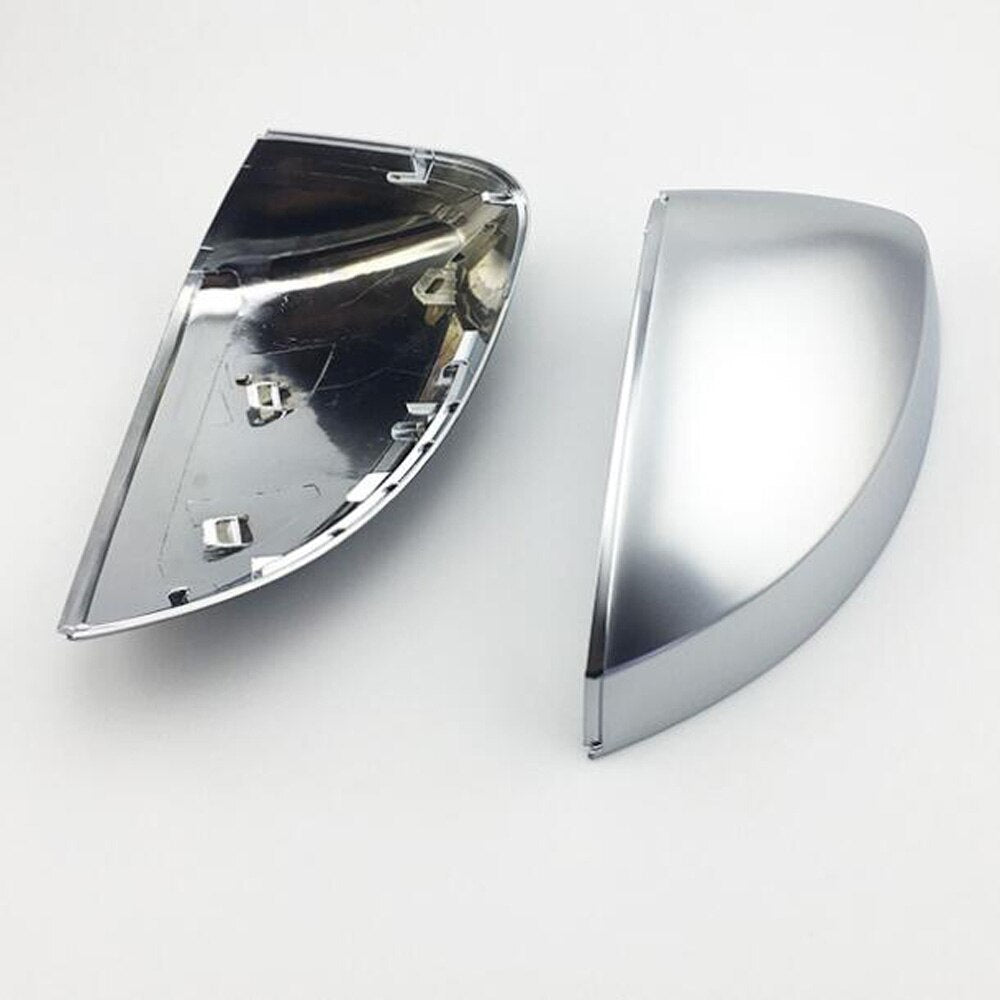 Car Mirror Cover For Audi A3 S3 2013- 2019 Matte Chrome Silver Rearview Mirror Cover Protection Cap Car Styling