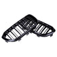 Car Front Bumper Grilles Kidney Racing Grill For BMW 1 Series F20 F21 LCI 120i 2016 2017 Double Slat Replacement Grille