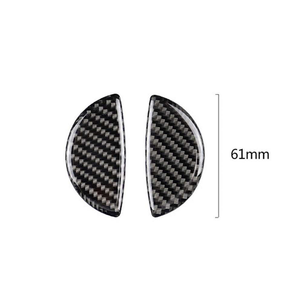 Carbon fiber inner door handle cover sticker Interior modification for Mini Cooper R55/R56/R60/R61 F55 F54 F60