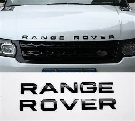 Range Rover Lettering Badge Emblem Front Or Rear For Vogue Sport Evoque LR094384 AND  LR052721