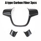 1pcs For Ford Focus 3 MK3 (2012-2014)/For KUGA 2013-2015 accessories Car styling steering wheel trim cover sticker decoration