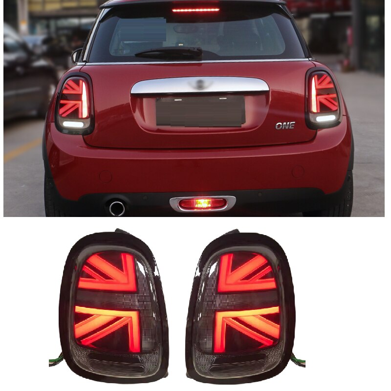 F55 F56 F57 F58 F59 Led Rear Lights Fit For Mini Cooper F56 F57 F58 2014 2015 2016 2017 2018 Tail Lamp Turn Signal Brake Lights