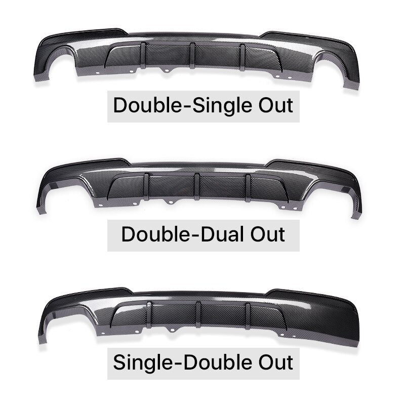 Gloss Black Body Kit M5 Rear Bumper Diffuser Spoiler Front Lip For BMW 5 Series F10 M Sport M Tech Sedan 2012-2016 MK4 M5