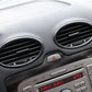4PCS For Ford Focus 2 2005-2013 air conditioning ABS chrome trim outlet decoration circle ring auto accessories