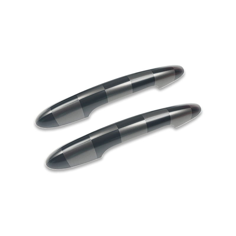 2PCS In Set Gloss Black Door Handle Cover Sticker Trim For MINI Cooper S JCW F56 F57 Car-Styling Exterior Parts Accessories