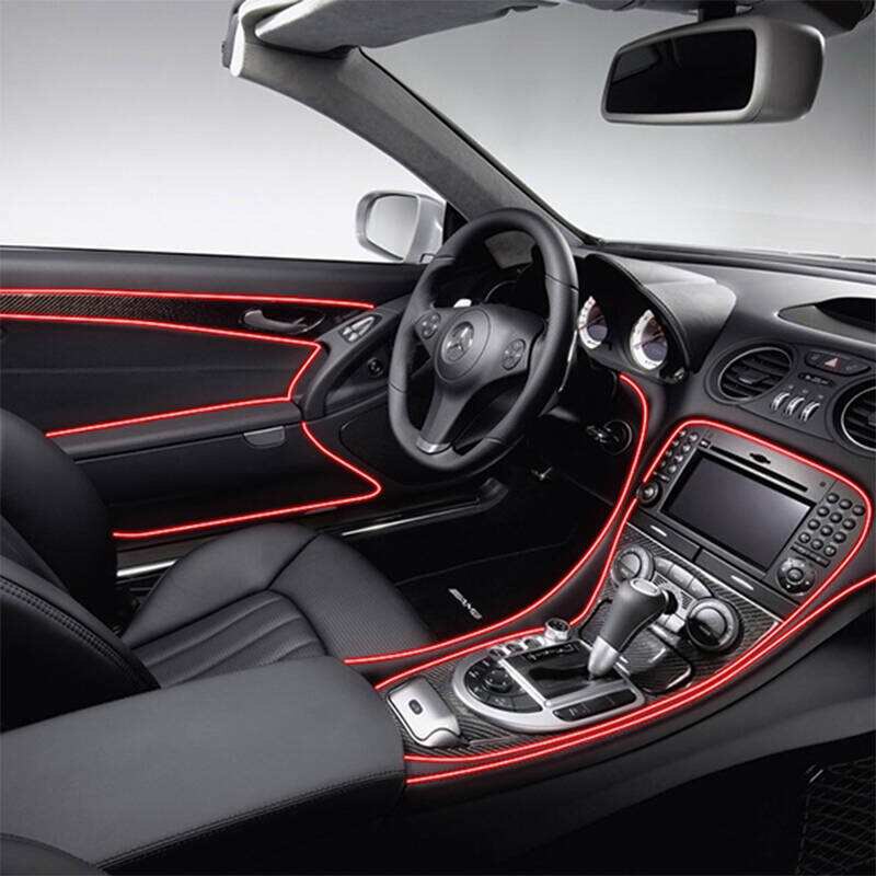 Universal Car Moulding Decoration Flexible Strips 5M/1M Interior Auto Mouldings Car Cover Trim Dashboard Door Edgein Car-styling