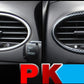 4PCS For Ford Focus 2 2005-2013 air conditioning ABS chrome trim outlet decoration circle ring auto accessories