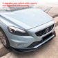 Car Front Bumper Splitter Lip Body Kit Spoiler Diffuser Deflector Accessories Carbon For Volvo V40 Cross Country 2013-2019 2015