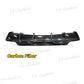 Carbon Fiber/Bright Black Rear Bumper Diffuser Spoiler Chin for Tesla Model 3 Rear Lip Diffuser Splitter Protector 2016-2021
