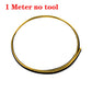 Universal Car Moulding Decoration Flexible Strips 5M/1M Interior Auto Mouldings Car Cover Trim Dashboard Door Edgein Car-styling