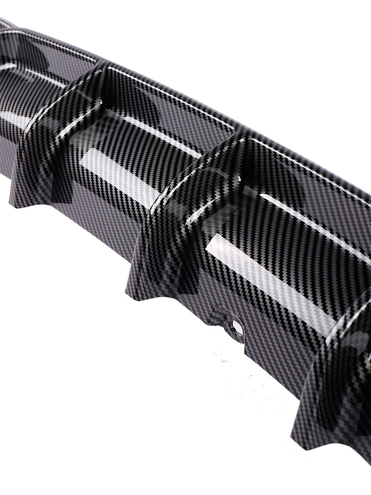 Carbon Fiber M Performance M3 Sport Style Rear Diffuser Bumper Front Lip Spoiler Body Kit For BMW 3 Series F30 F31 F35 2012-2019