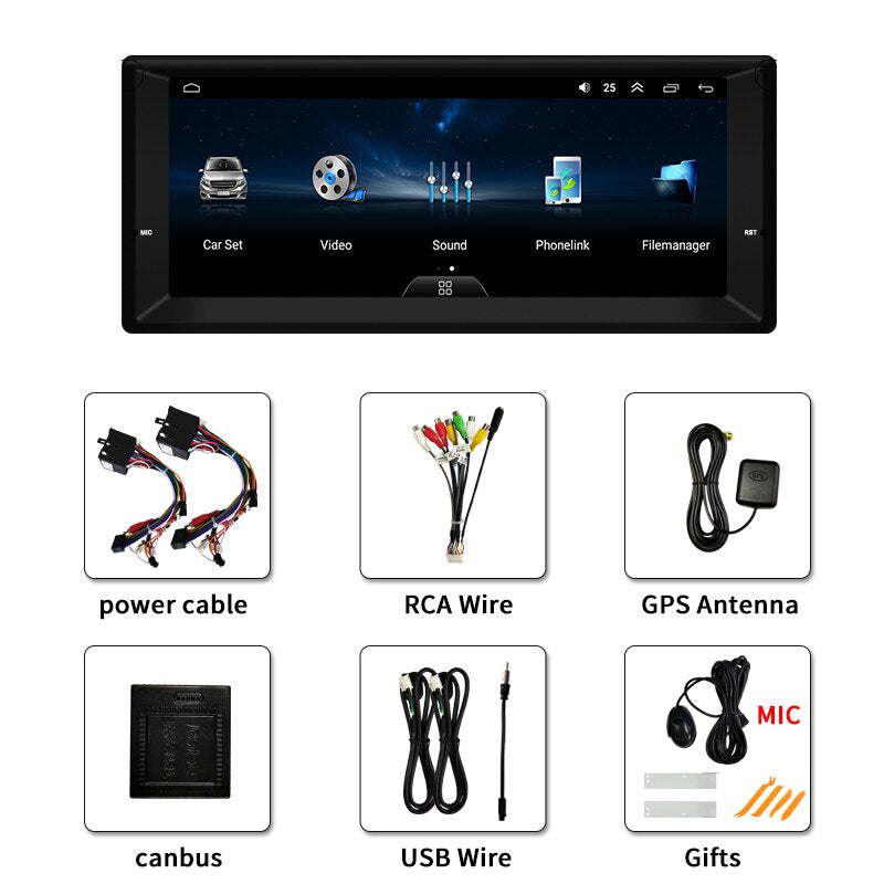 Factory Price 2Din Android11 10.25inch Bluetooth GPS Navigation For BMW X5 E38 E39 E53 Car Stereo Audio Autoradio Video Players