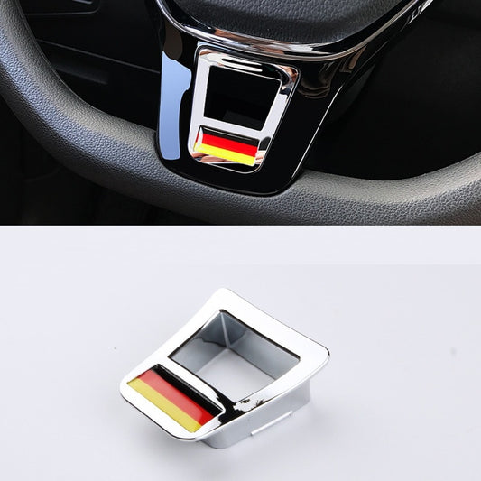 Car Styling Steering Wheel Covers Stickers Accessories For Volkswagen GOLF 7 GTi MK7 POLO 2014 2015 Passat B7 2015 B8 MK6 Jetta