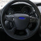 1pcs For Ford Focus 3 MK3 (2012-2014)/For KUGA 2013-2015 accessories Car styling steering wheel trim cover sticker decoration