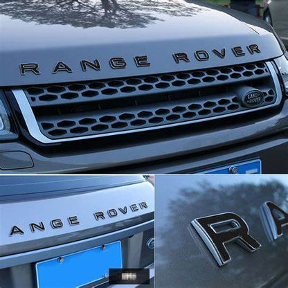 Range Rover Lettering Badge Emblem Front Or Rear For Vogue Sport Evoque LR094384 AND  LR052721