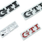 Volkswagen Golf GTI Badge Rear Boot Metal Emblem Badge (Select Your Colour)  5G0853675Q2ZZ
