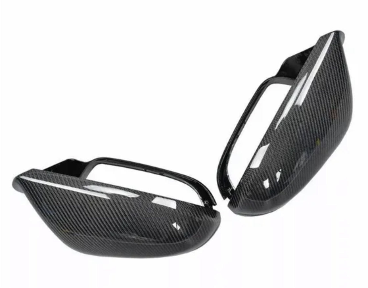 Audi RS6 Carbon Fibre Wing Mirror Covers / S6 / A6 / C7 / Saloon / Avant OEM Fit