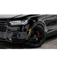 Audi Badge Gloss Black Front And Rear Rings Q3 Q5 Q7 A6 A8 SQ5 RS6