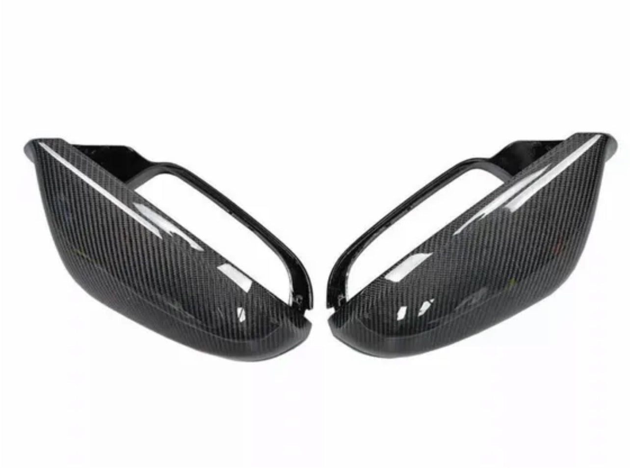 Audi RS6 Carbon Fibre Wing Mirror Covers / S6 / A6 / C7 / Saloon / Avant OEM Fit