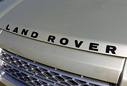 Land Rover emblem for bonnet